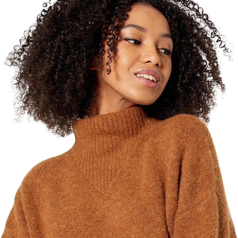 Plus dillon mockneck pullover sweater 3x